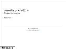 Sites similar to zeneedle.typepad.com
