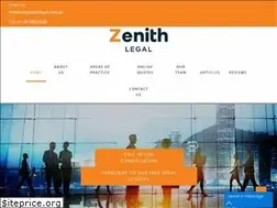Sites similar to zenithlegal.com.au