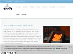 Sites similar to zenitmadencilik.com