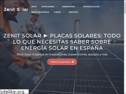 Sites similar to zenitsolar.es
