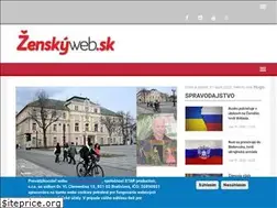 Sites similar to zenskyweb.sk
