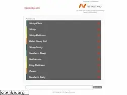 Sites similar to zensleep.com