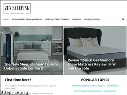 Sites similar to zensleeping.com