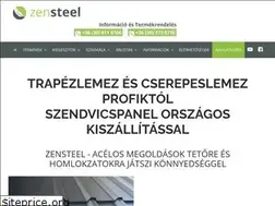 Sites similar to zensteel.hu