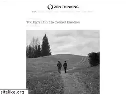 Sites similar to zenthinking.net