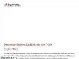 Sites similar to zentralarchiv-speyer.de