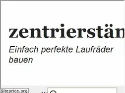 Sites similar to zentrierstaender.info