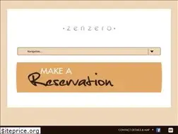 Sites similar to zenzerorestaurant.co.za