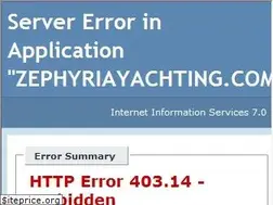 Sites similar to zephyriayachting.com.tr