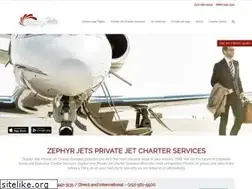 Sites similar to zephyrjets.com