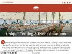 Sites similar to zephyrtents.com