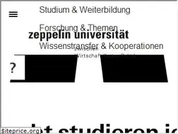 Sites similar to zeppelin-university.net