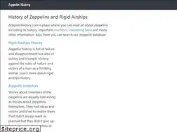 Sites similar to zeppelinhistory.com