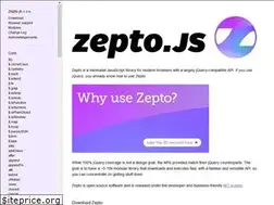 Sites similar to zeptojs.com