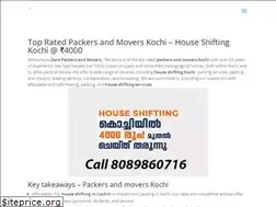 Sites similar to zerapackersandmoverscochin.in