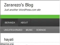 Sites similar to zerarezo.wordpress.com