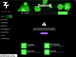 Sites similar to zerator.com