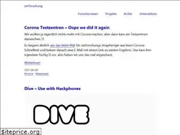 Sites similar to zerforschung.org