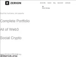 Sites similar to zerion.io