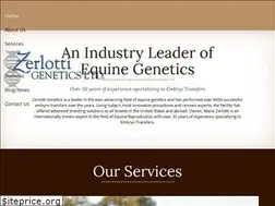 Sites similar to zerlottigenetics.com