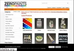 Sites similar to zero-paints.com