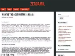 Sites similar to zeroamil.com