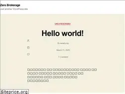 Sites similar to zerobrokerage.in