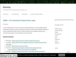 Sites similar to zeroday-podcast.de