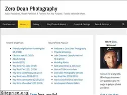Sites similar to zerodean.photography