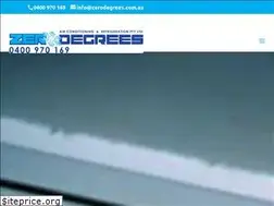 Sites similar to zerodegrees.com.au