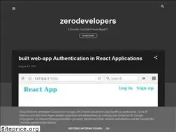 Sites similar to zerodevelopers.blogspot.com