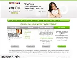 Sites similar to zerodiet.co.uk