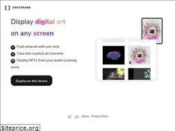 Sites similar to zeroframe.art