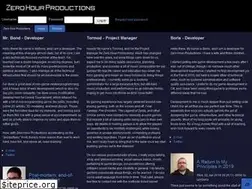 Sites similar to zerohour-productions.net
