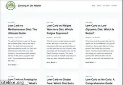 Sites similar to zeroinginonhealth.com