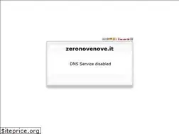 Sites similar to zeronovenove.it