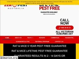 Sites similar to zeropests.com.au