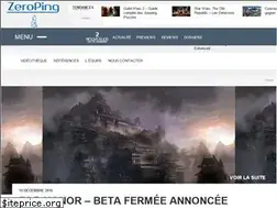 Sites similar to zeroping.fr