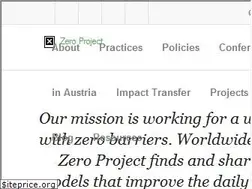 Sites similar to zeroproject.org