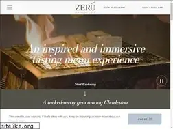 Sites similar to zerorestaurantcharleston.com