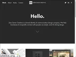Sites similar to zerosevencreative.com