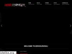 Sites similar to zerosurvival.net