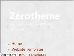 Sites similar to zerotheme.com