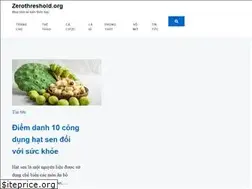 Sites similar to zerothreshold.org