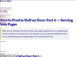 Sites similar to zerotohero.dev