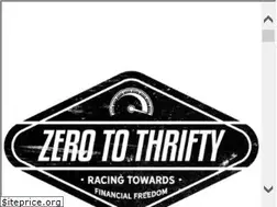 Sites similar to zerotothrifty.com
