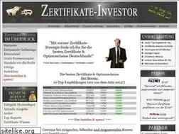 Sites similar to zertifikate-investor.de