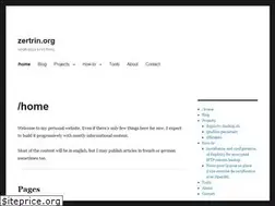 Sites similar to zertrin.org