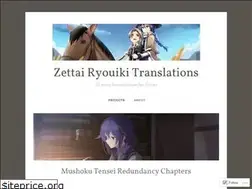 Sites similar to zettairyouikitrans.wordpress.com