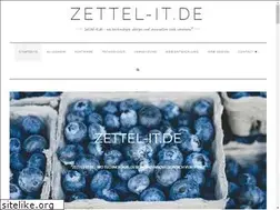 Sites similar to zettel-it.de